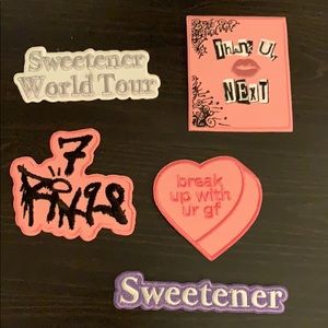 Ariana grande sweetener world tour patches